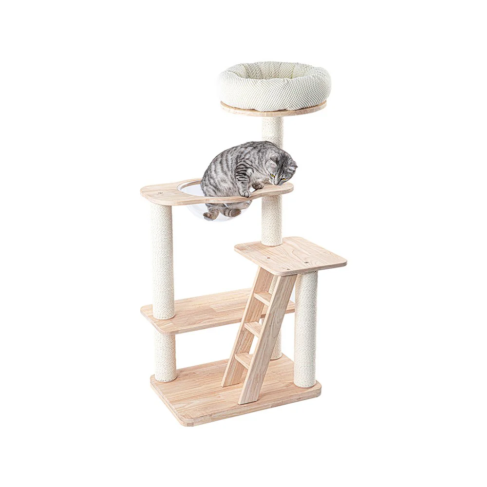 HONEYPOTCAT Serenity Plush Top Cat Tower 210906wo/v210906