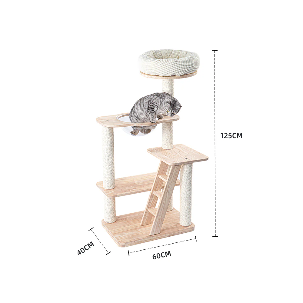 HONEYPOTCAT Serenity Plush Top Cat Tower 210906wo/v210906 - Image 4