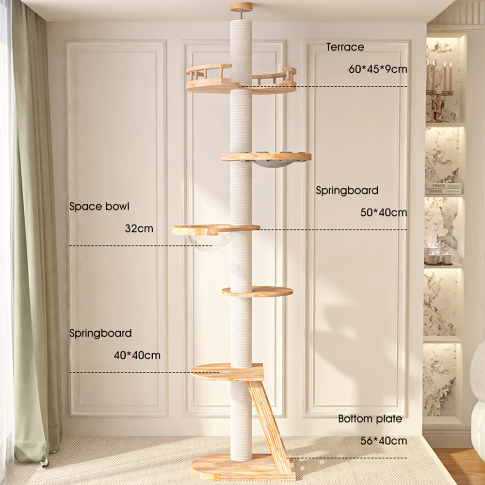 HONEYPOTCAT Sky Pillar Cat Tower 221101b - Image 4