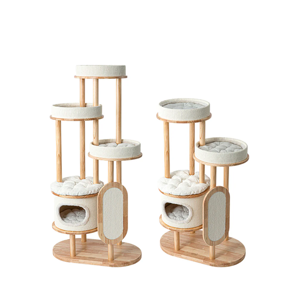 HONEYPOTCAT Varnished Solid Wood Cat Perch v080018/v080018pro