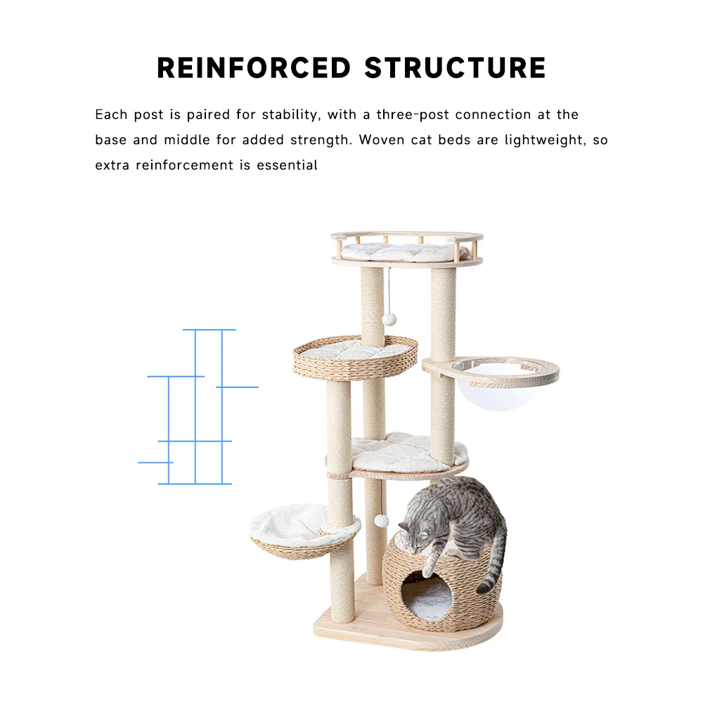 HONEYPOTCAT Woven Cat Furniture 210012s/210012pro - Image 5