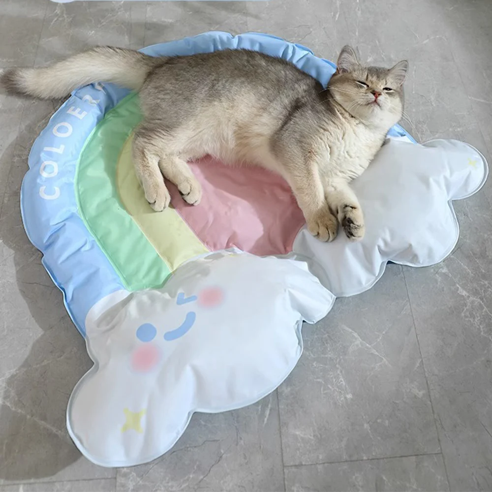 HOOPET Medium Rainbow Pet Cooling Mat - Image 2