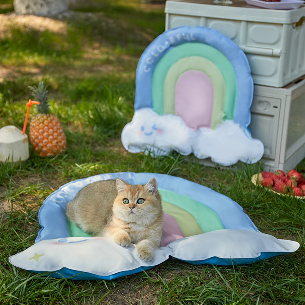 HOOPET Medium Rainbow Pet Cooling Mat - Image 3