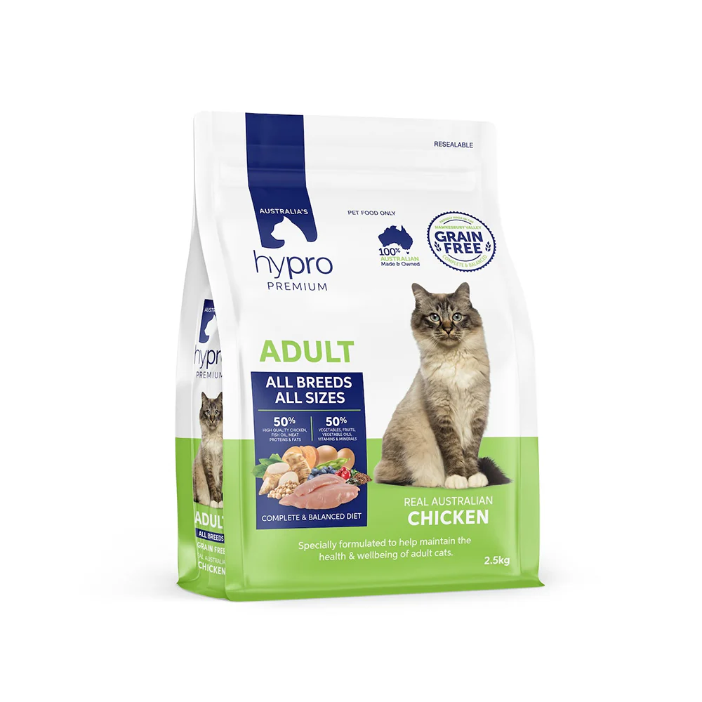 HYPRO PREMIUM Grain Free Chicken Adult Dry Cat Food - Image 2