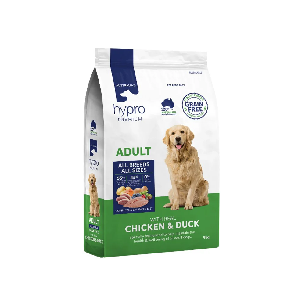 HYPRO PREMIUM Grain Free Chicken & Duck Adult Dry Dog Food