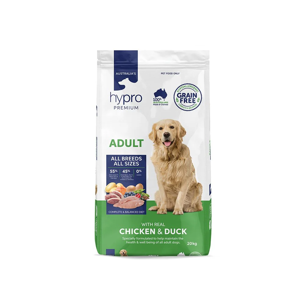 HYPRO PREMIUM Grain Free Chicken & Duck Adult Dry Dog Food - Image 2