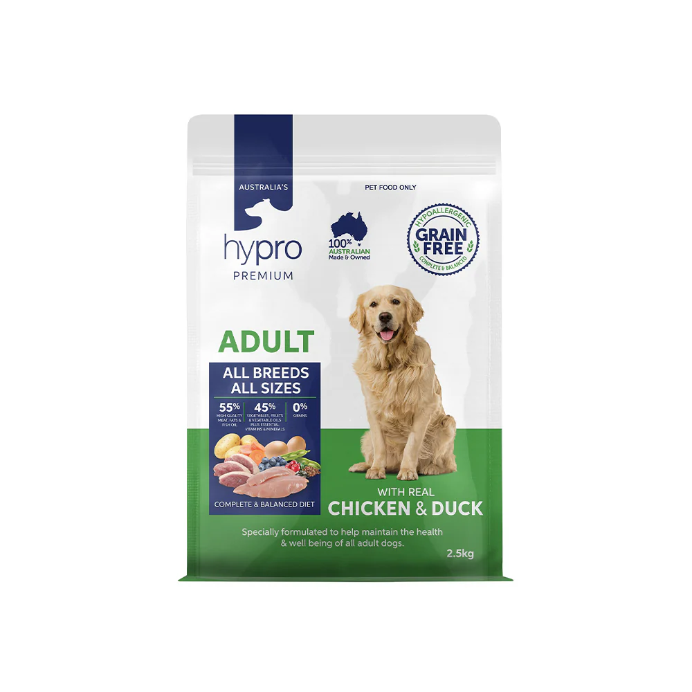 HYPRO PREMIUM Grain Free Chicken & Duck Adult Dry Dog Food - Image 3