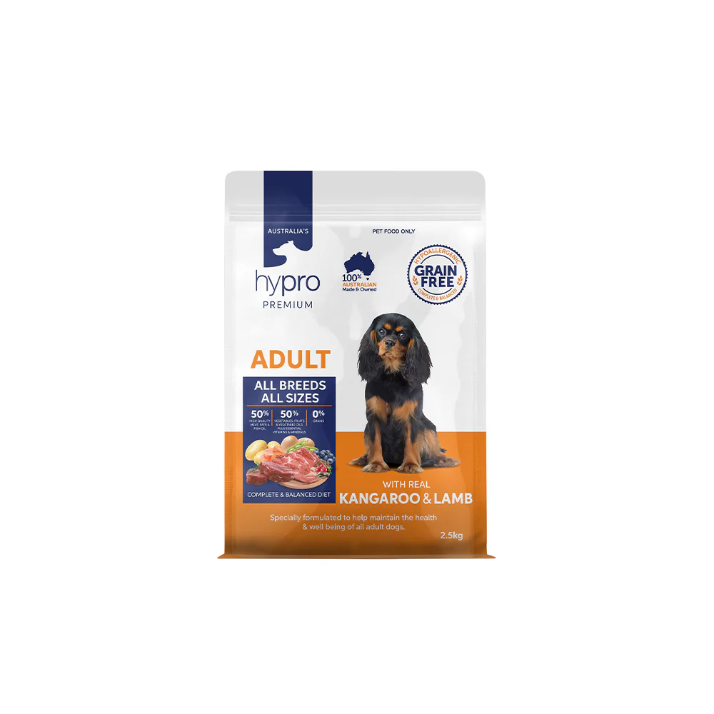 HYPRO PREMIUM Grain Free Kangaroo & Lamb Adult Dry Dog Food - Image 3