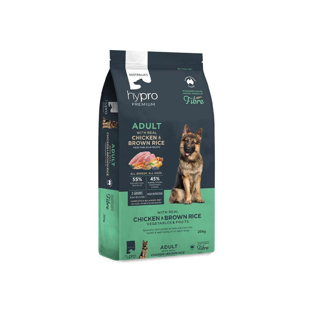 HYPRO PREMIUM Wholesome Grains Chicken & Brown Rice Adult Dry Dog Food