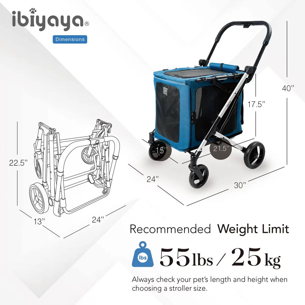 IBIYAYA Bigbuddy Stroller And Crate Combo - Image 7