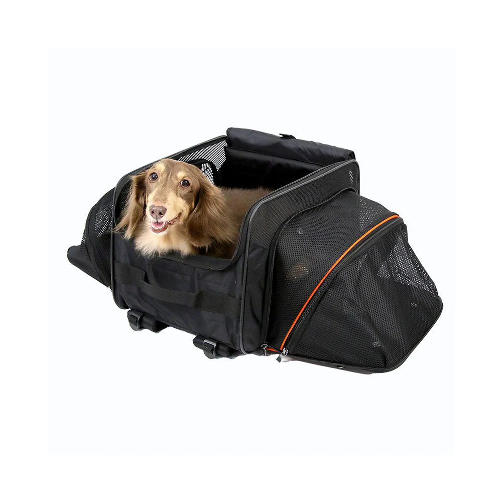 IBIYAYA JetPaw Expandable Backpack Pet Carrier - Obsidian - Image 2