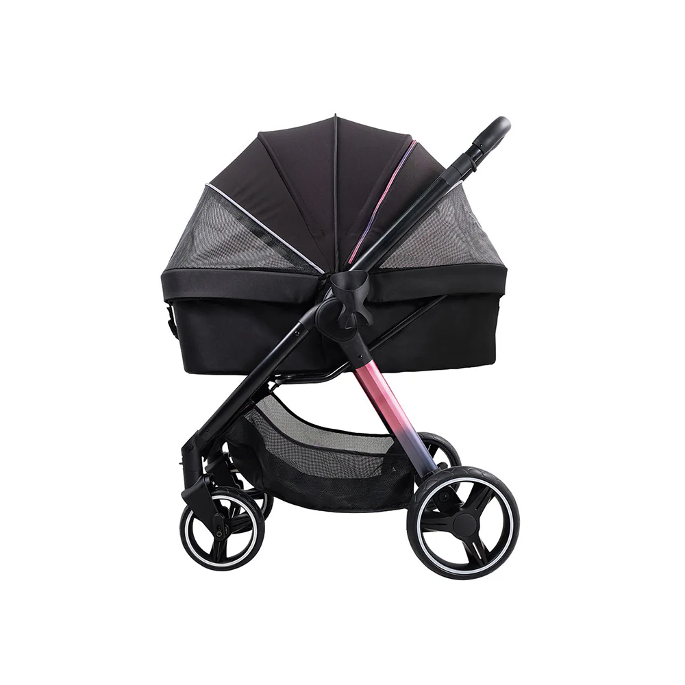IBIYAYA Luxury Retro Style Foldable Pet Stroller For Up To 30Kg - Image 15