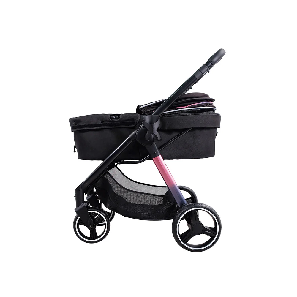 IBIYAYA Luxury Retro Style Foldable Pet Stroller For Up To 30Kg - Image 18
