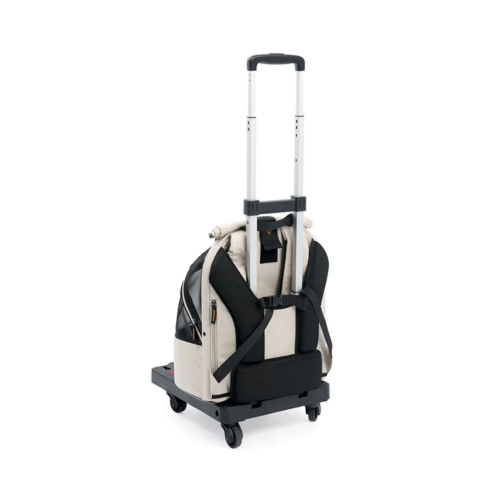 IBIYAYA Panorama Zipper-Free Small Pet Travel Carrier - Buttermilk - Image 13