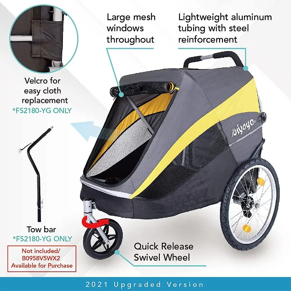 IBIYAYA The Hercules Stroller 2.0 For Up To 50kg - Image 4