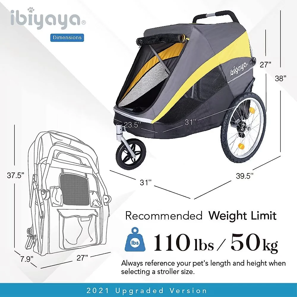 IBIYAYA The Hercules Stroller 2.0 For Up To 50kg - Image 6