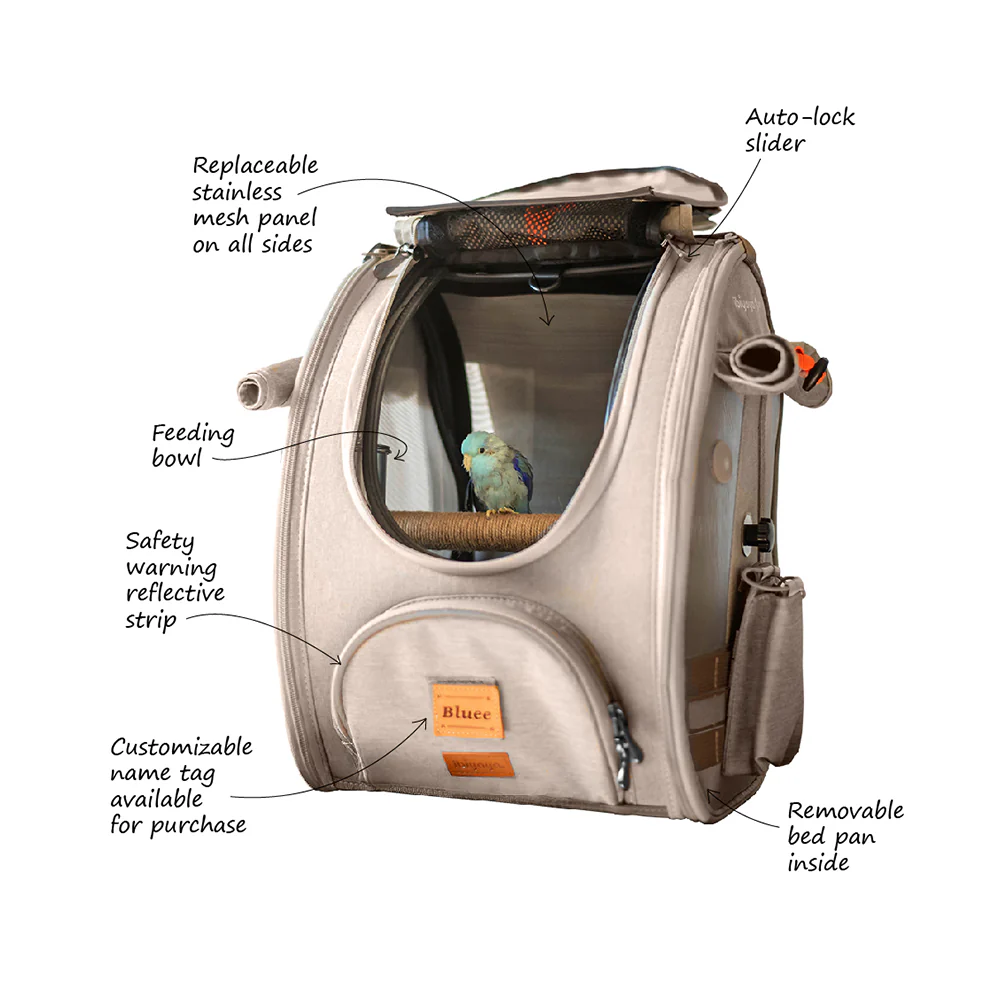 IBIYAYA TrackPack Bird Backpack Carrier - Image 4