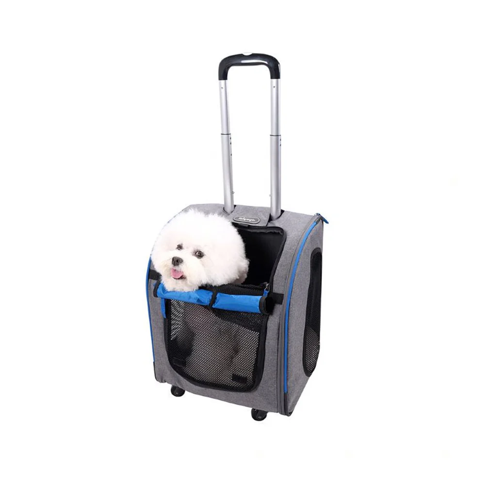 IBIYAYA Wheeled Backpack Parallel Transport Pet Trolley - Image 11