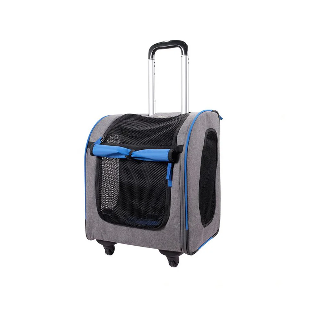 IBIYAYA Wheeled Backpack Parallel Transport Pet Trolley - Image 12