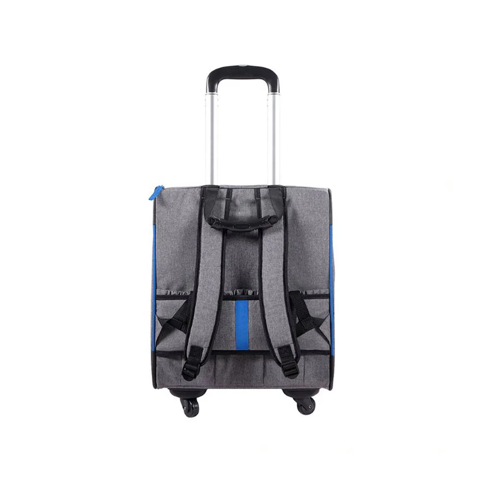 IBIYAYA Wheeled Backpack Parallel Transport Pet Trolley - Image 13