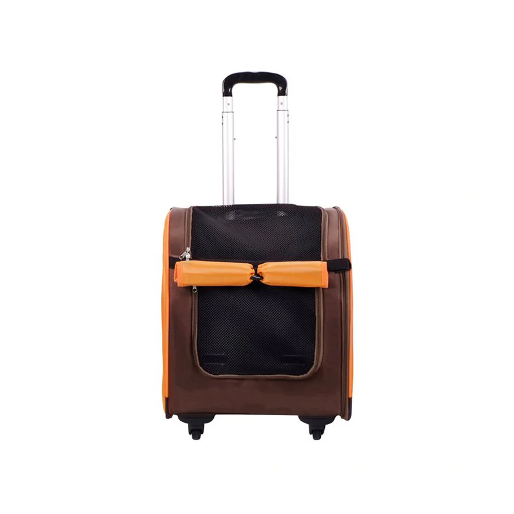 IBIYAYA Wheeled Backpack Parallel Transport Pet Trolley - Image 4