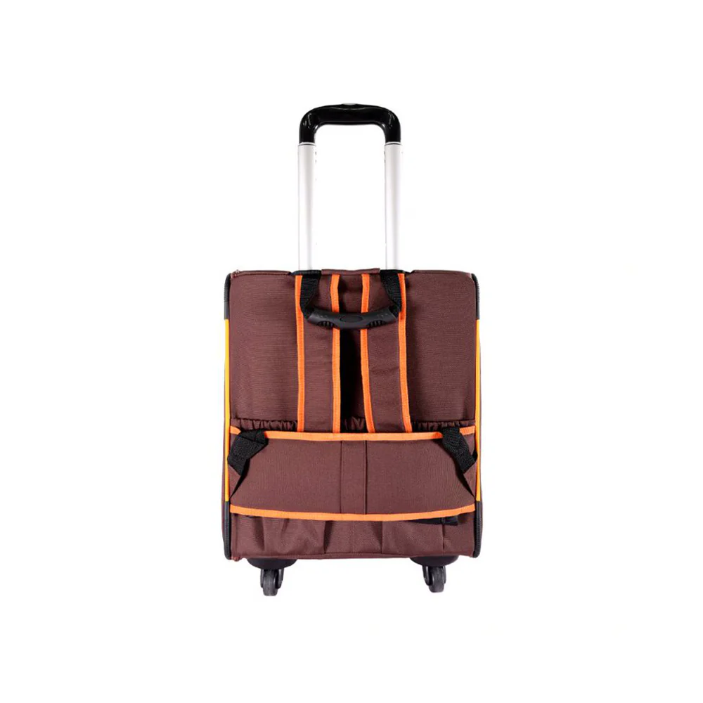 IBIYAYA Wheeled Backpack Parallel Transport Pet Trolley - Image 5