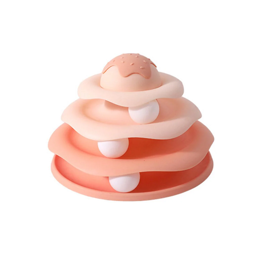 Ice Cream Cat Turntable Toy With Balls - Image 2