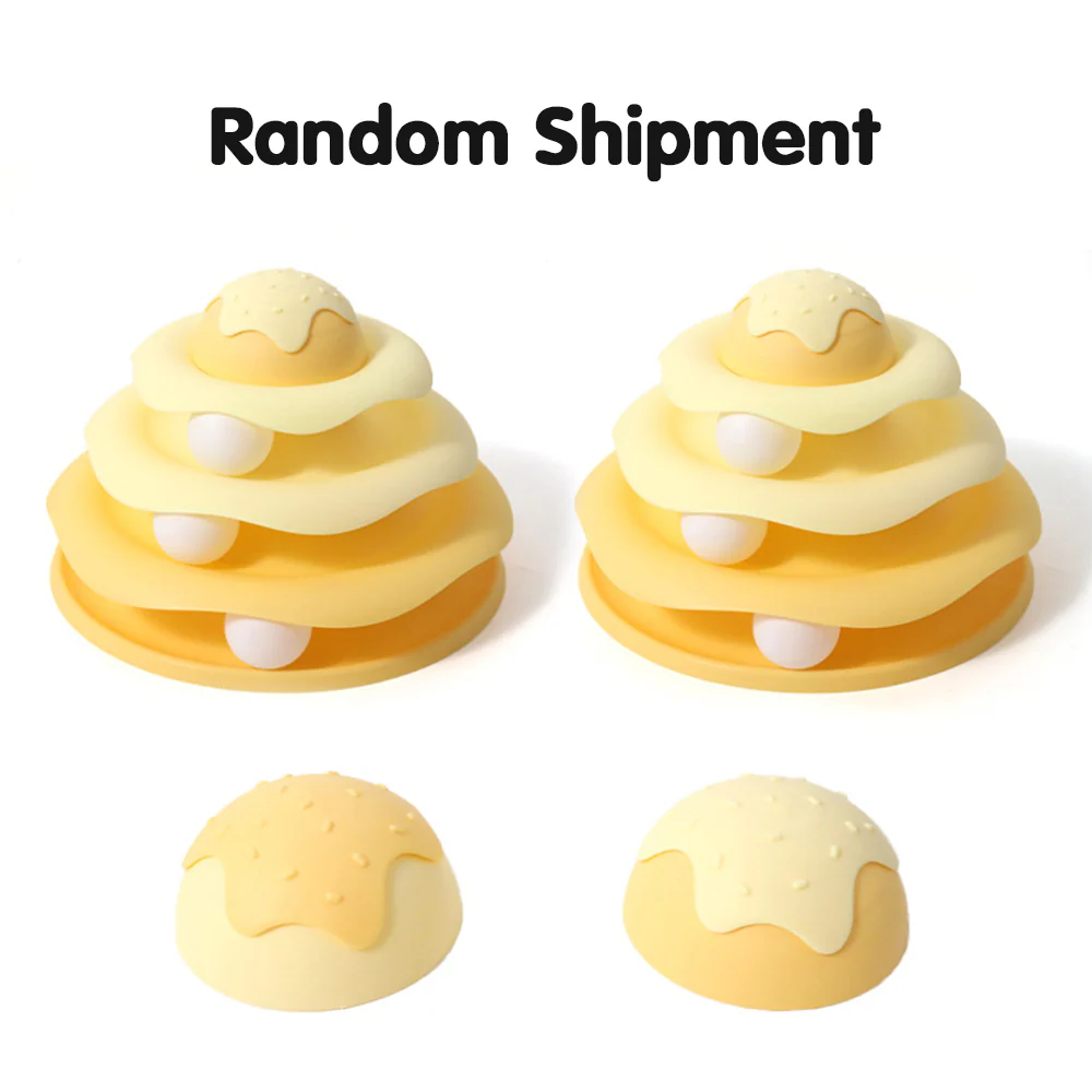 Ice Cream Cat Turntable Toy With Balls - Image 8