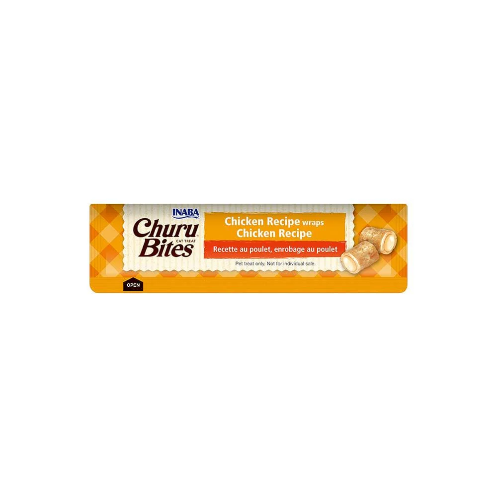 INABA Churu Bites Chicken Recipe Wraps Chicken Recipe Dog Treats 8x12g - Image 2