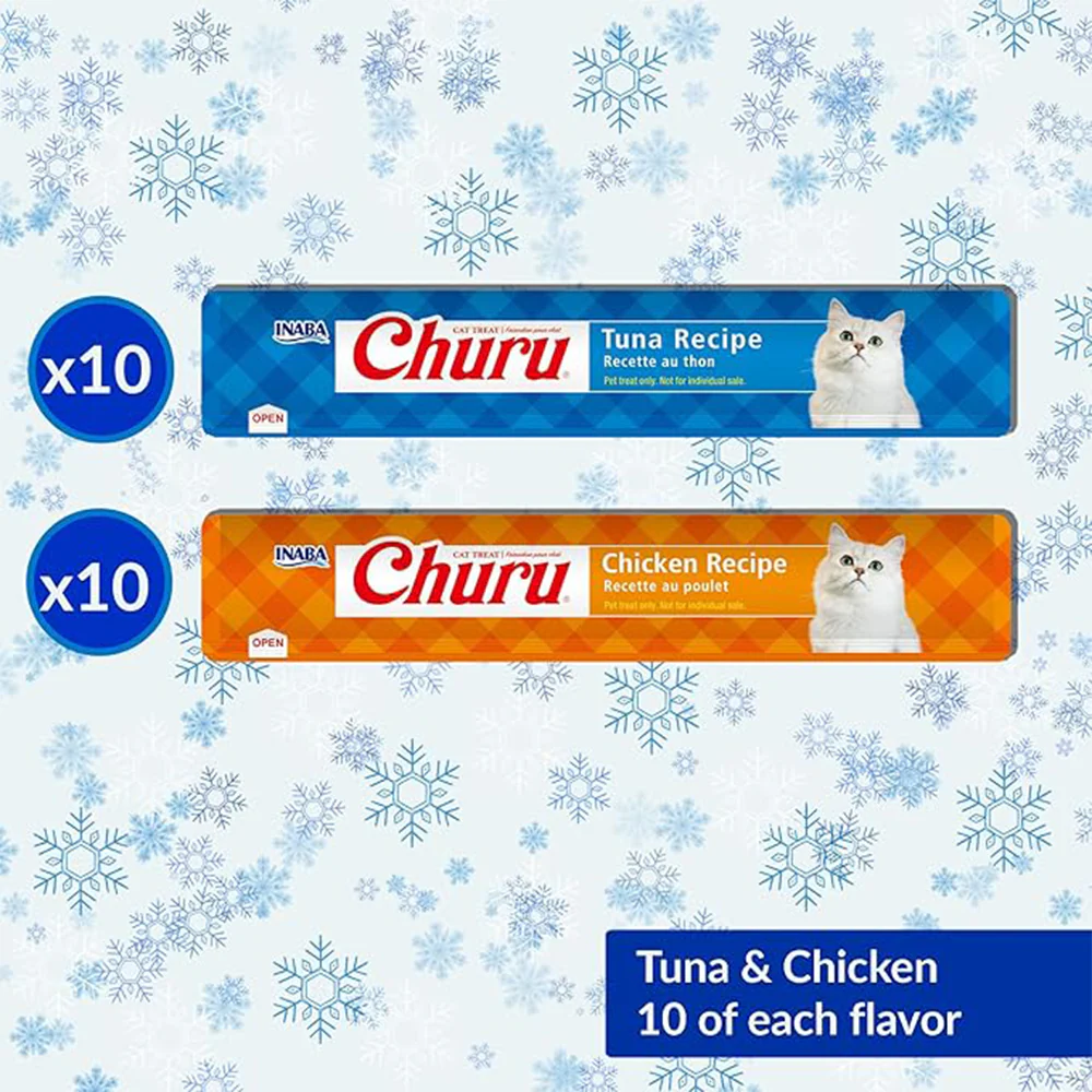 INABA Churu Holday Pack Tuna & Chicken （14g x 20）25LEP2201 - Image 2