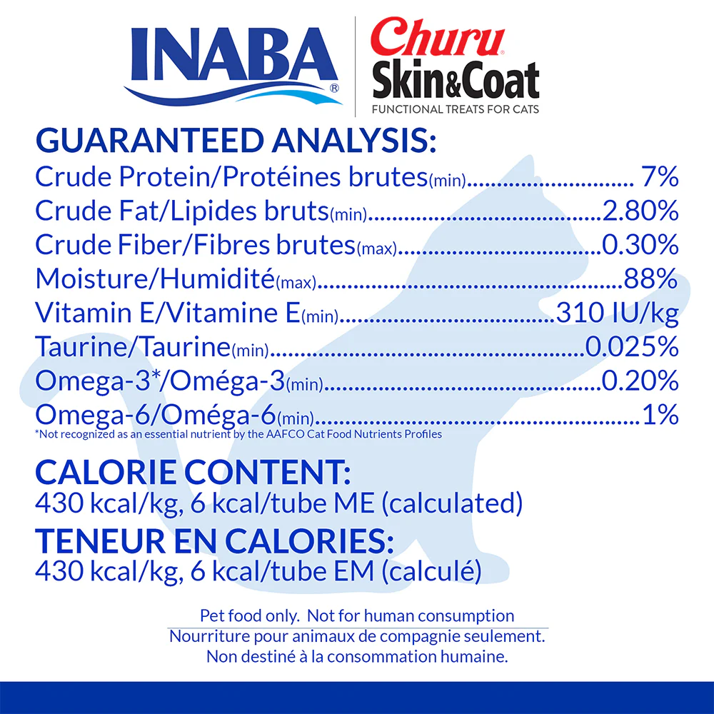 INABA Churu Skin & Coat Tuna 56g  (14g x 4) USA-671 - Image 7