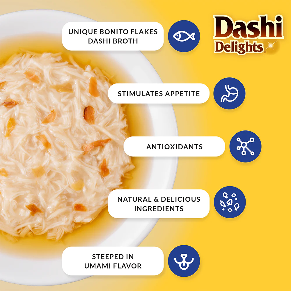 INABA Dashi Delights Chicken Variety Pack 12 Cups 420g (35g x 12) USA-873 - Image 5