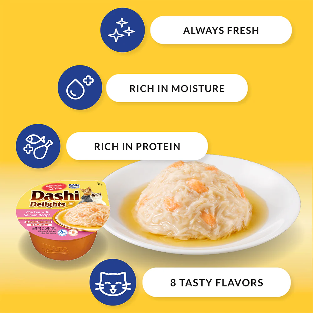 INABA Dashi Delights Seafood Variety Pack 12 Cups 420g (35g x 12) USA-872 - Image 4