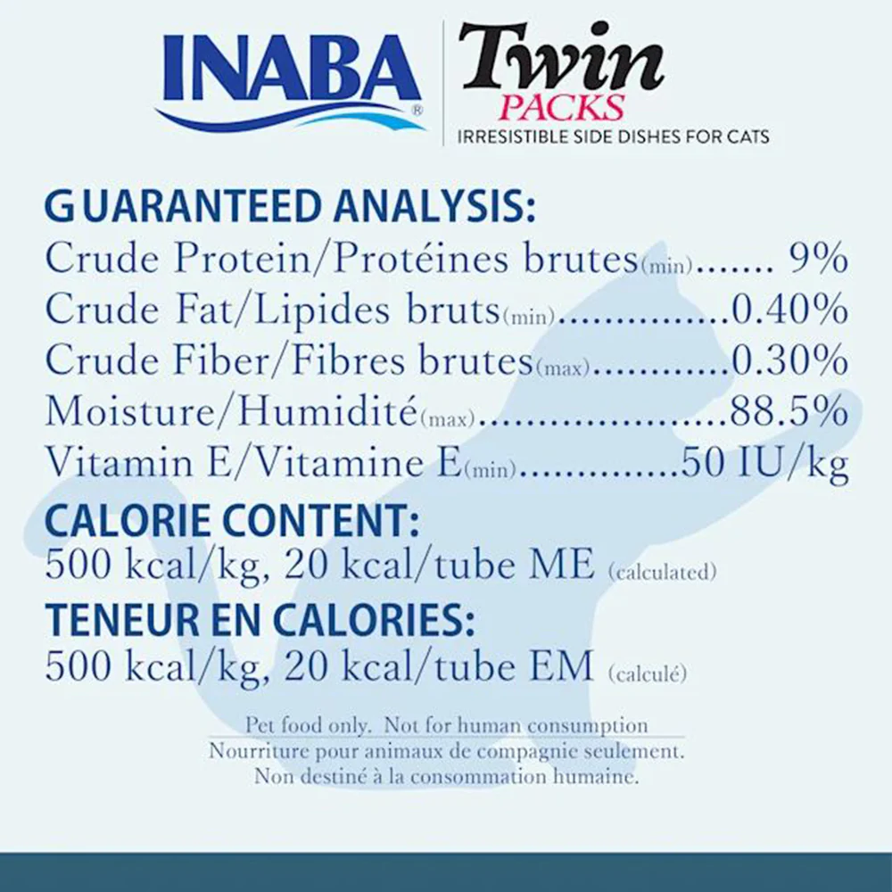 INABA Twin Packs Tuna with Chicken & Scallop Flavored Broth Wet Cat Treats 2x40g - Image 4