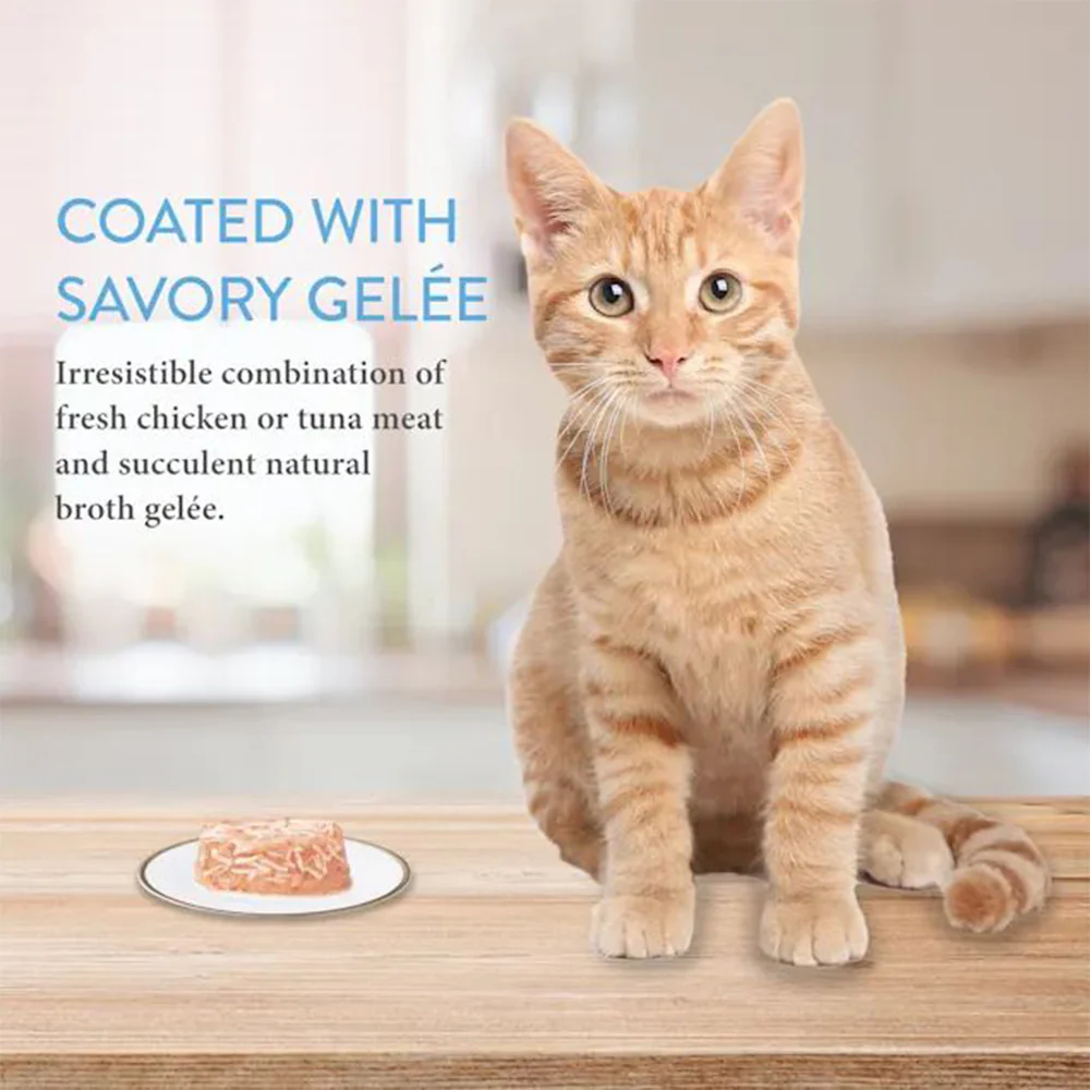 INABA Twins Tuna & Chicken with Scallop Recipe Jelly Cat Treats 2x35g - Image 4
