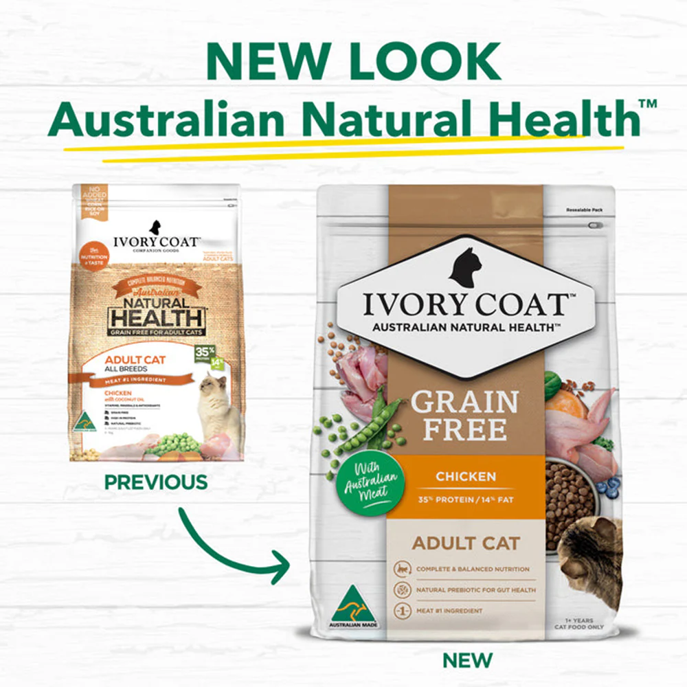 IVORY COAT Grain Free Chicken Adult Cat Food 2kg - Image 3