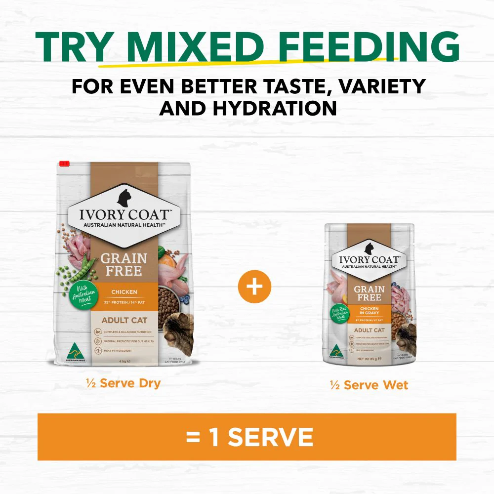 IVORY COAT Grain Free Chicken Adult Cat Food 4kg - Image 12