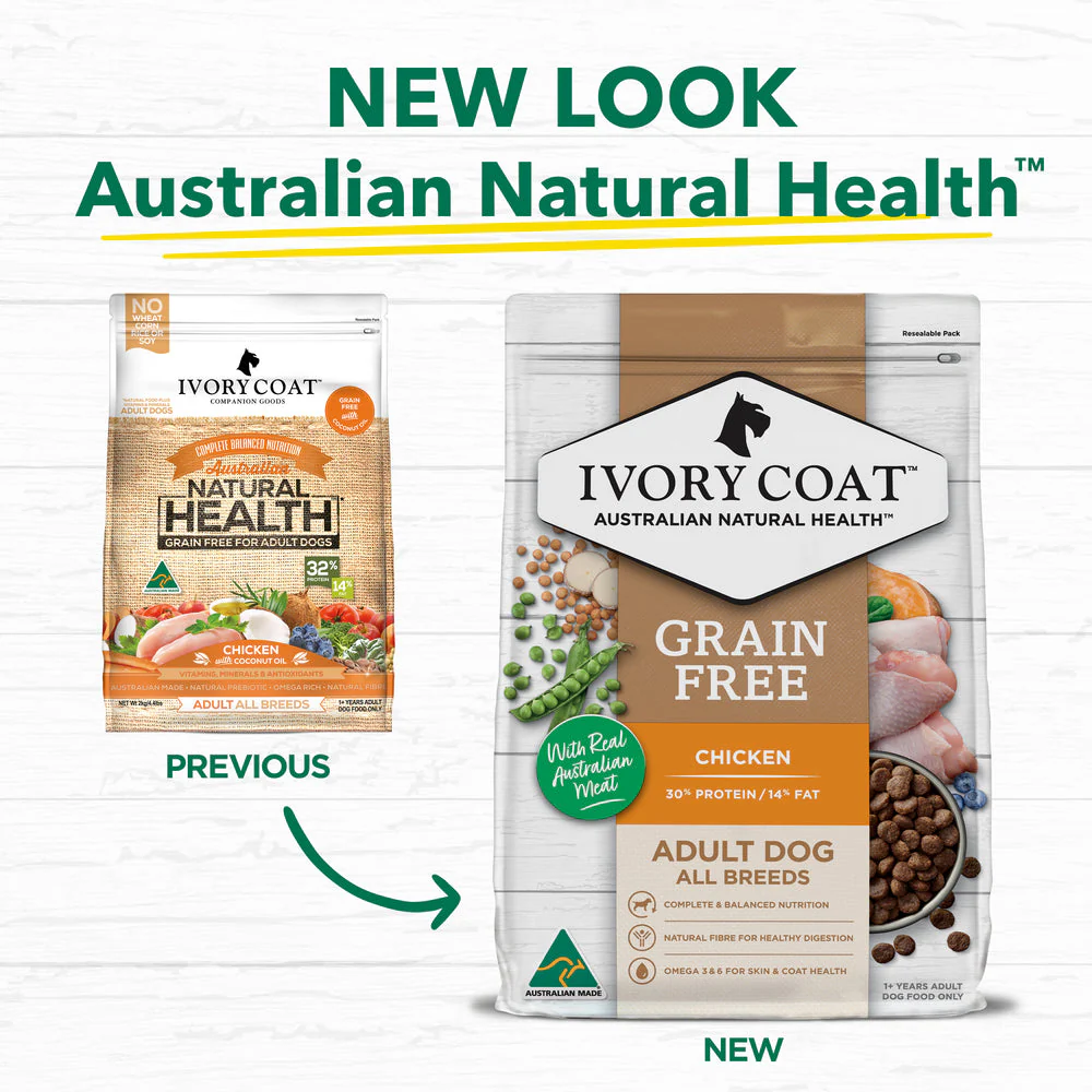 IVORY COAT Grain Free Chicken Adult Dog Food 13kg - Image 2