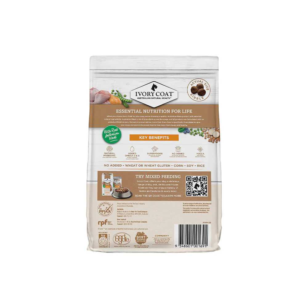 IVORY COAT Grain Free Chicken Adult Dog Food 2kg - Image 3