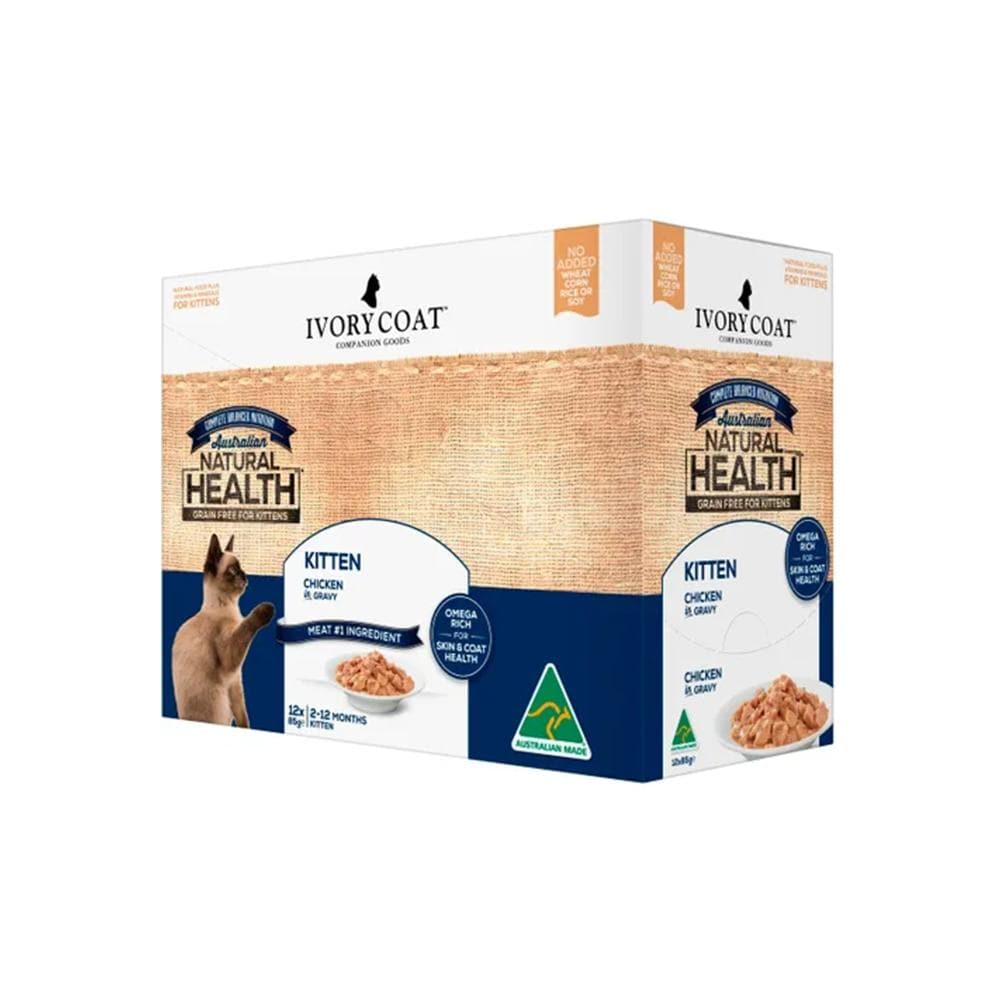 IVORY COAT Grain Free Chicken Gravy Kitten Wet Cat Food - Image 3