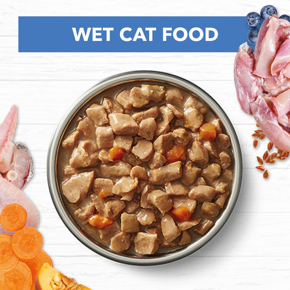 IVORY COAT Grain Free Chicken & Ocean Fish Gravy Mature Wet Cat Food 85g x 12 - Image 5