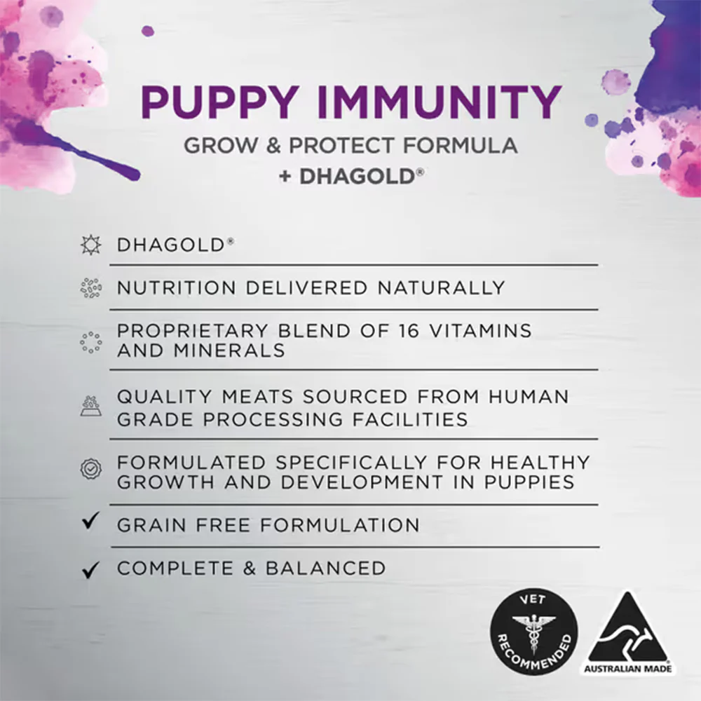 IVORY COAT Inspired By Raw Immunity Wet Puppy Food 100g x 9 - Image 6