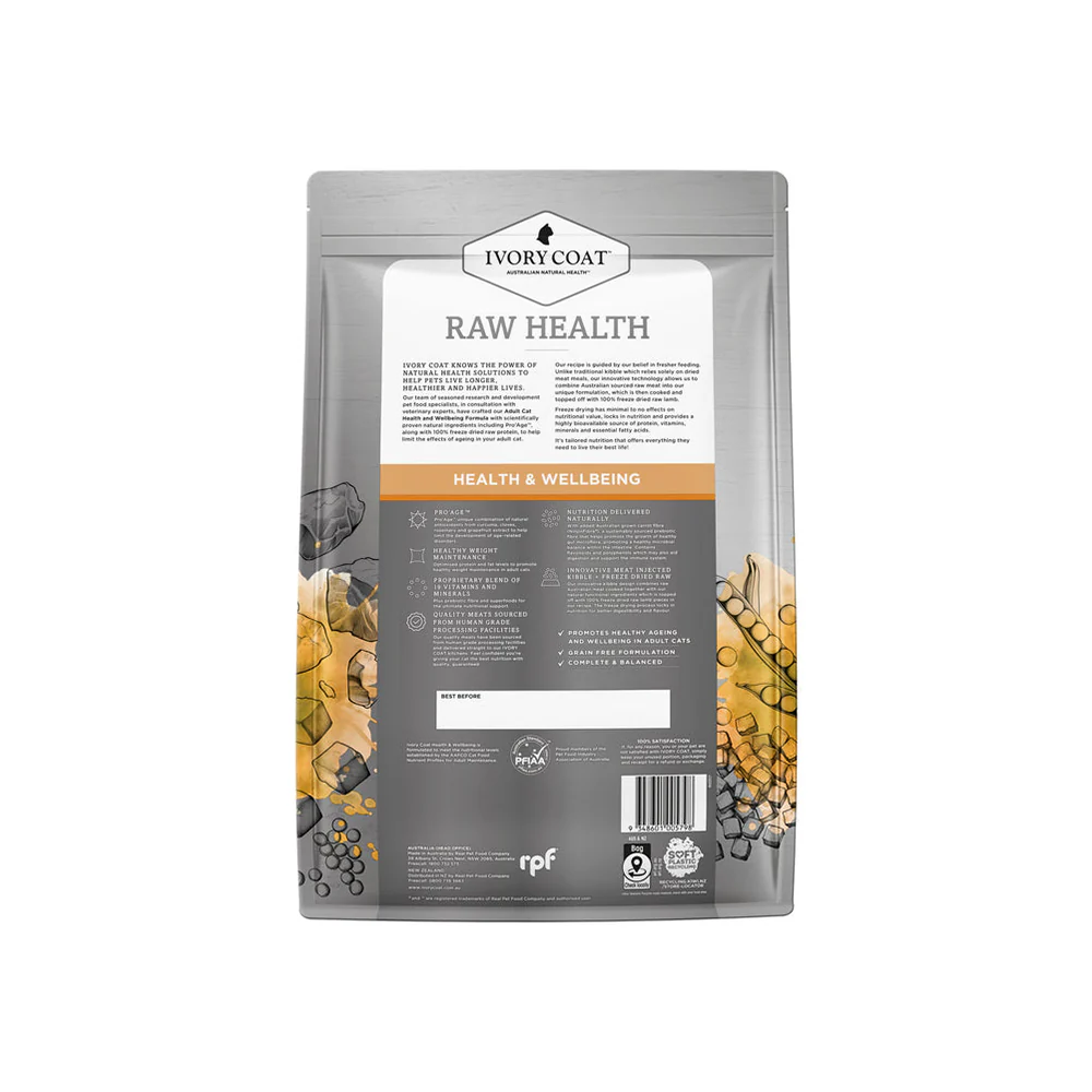 IVORY COAT Raw Health Health & Vitality Cat Food - Image 9