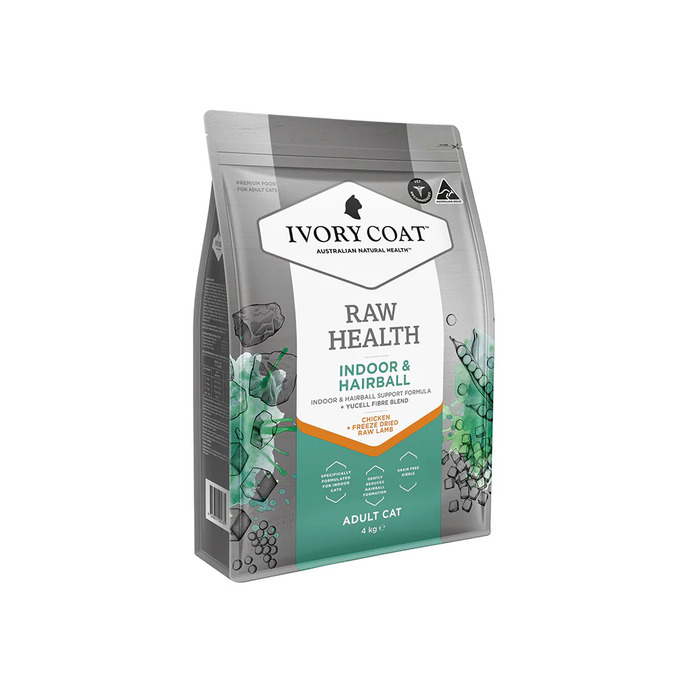IVORY COAT Raw Health Indoor & Hairball Cat Food - Image 3