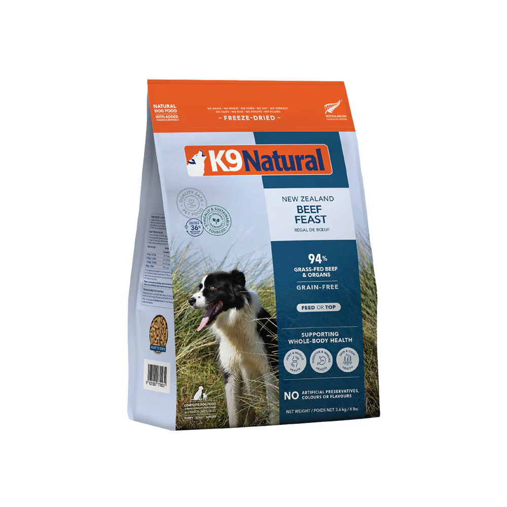 K9 NATURAL Beef Freeze Dried Dog Food - Image 20