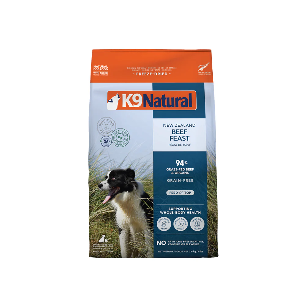 K9 NATURAL Beef Freeze Dried Dog Food - Image 4