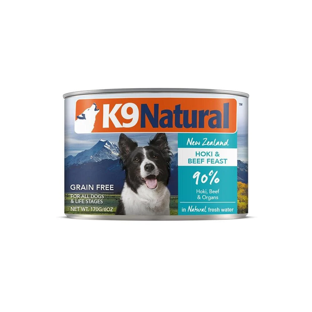 K9 NATURAL Beef & Hoki Feast Canned Dog Food - Image 2