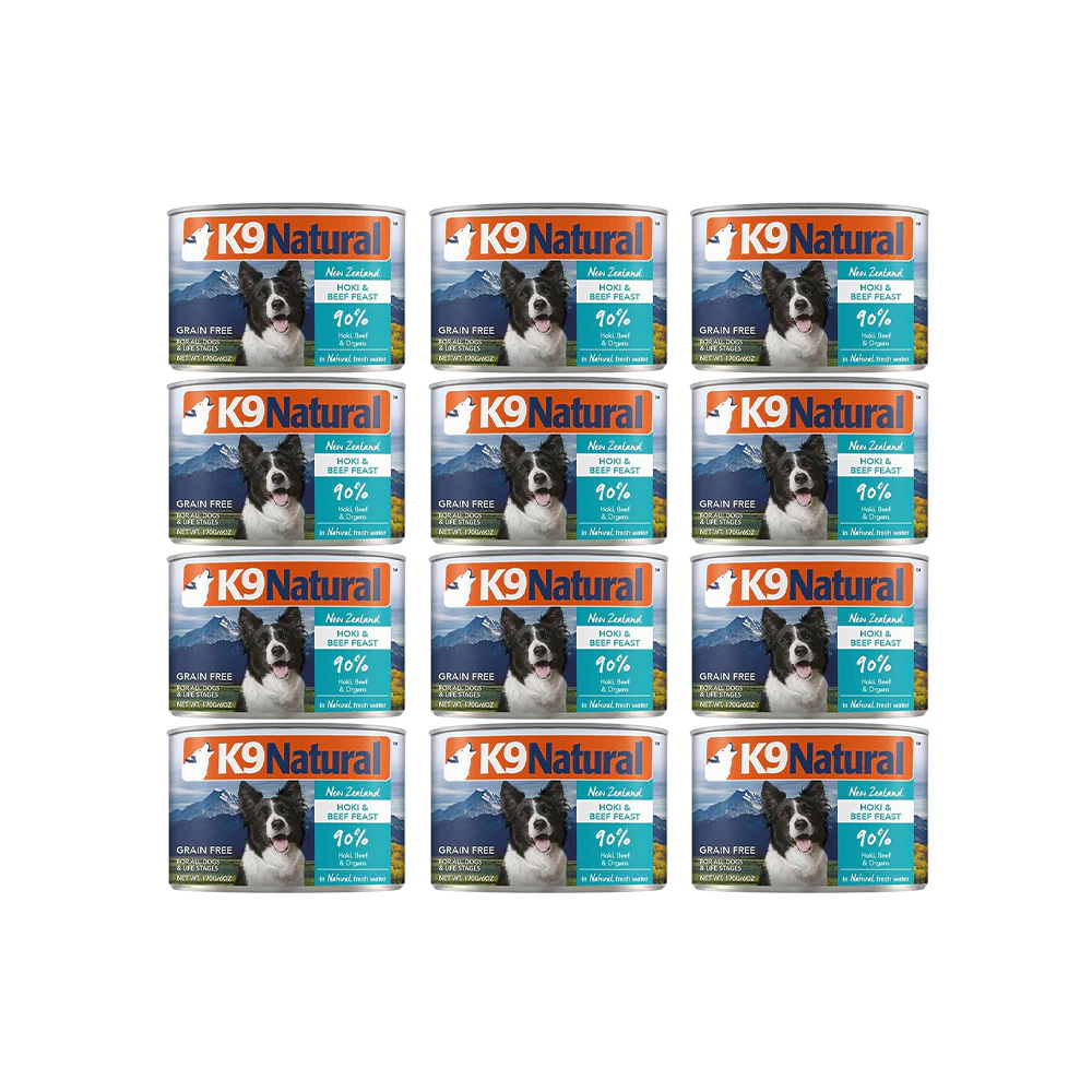 K9 NATURAL Beef & Hoki Feast Canned Dog Food - Image 4
