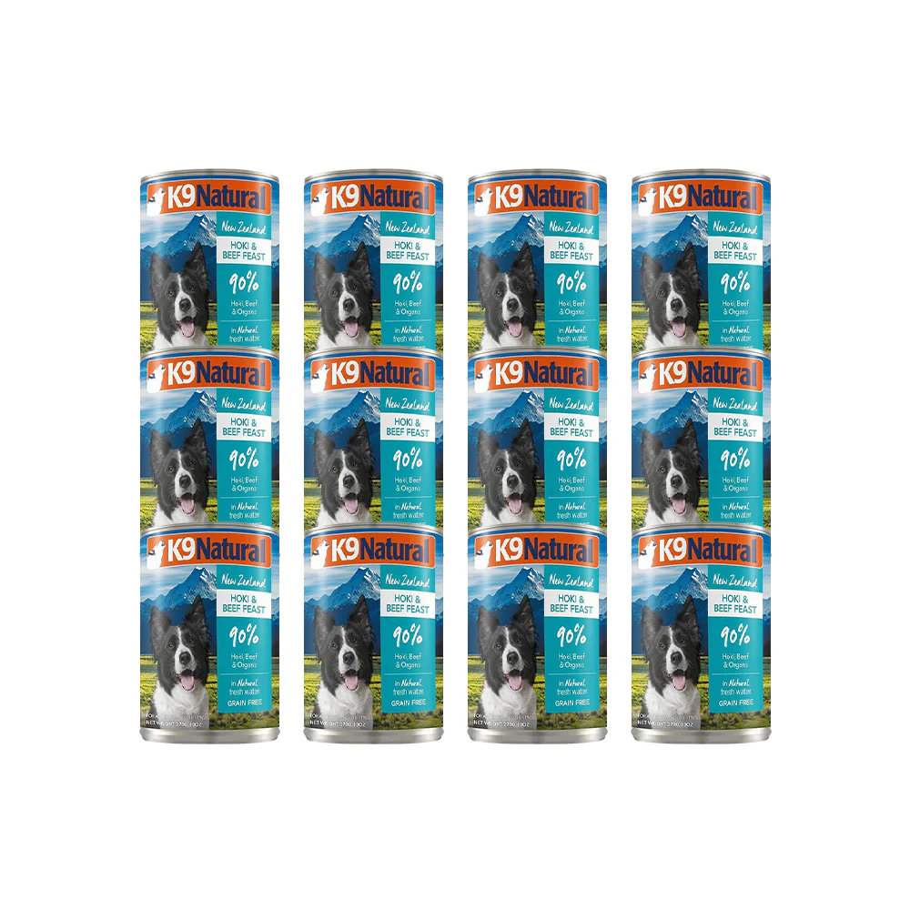 K9 NATURAL Beef & Hoki Feast Canned Dog Food - Image 5