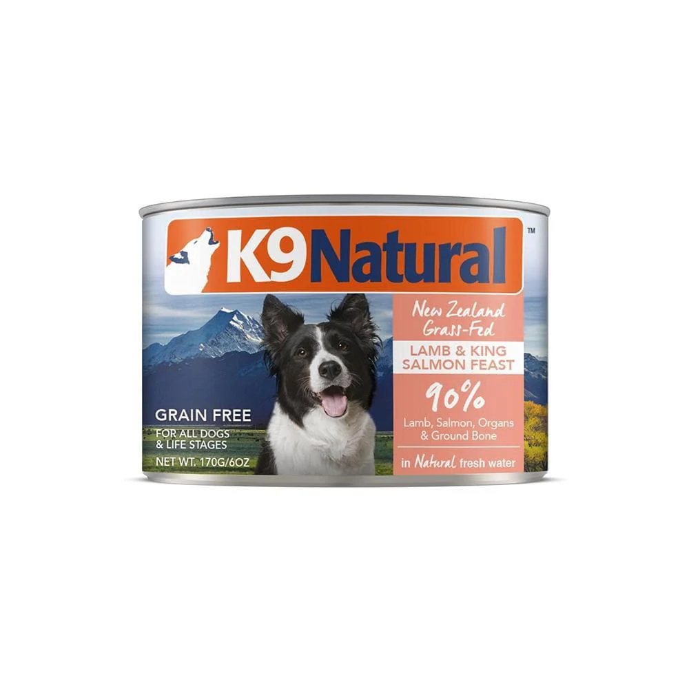 K9 NATURAL Lamb & King Salmon Feast Canned Dog Food - Image 2